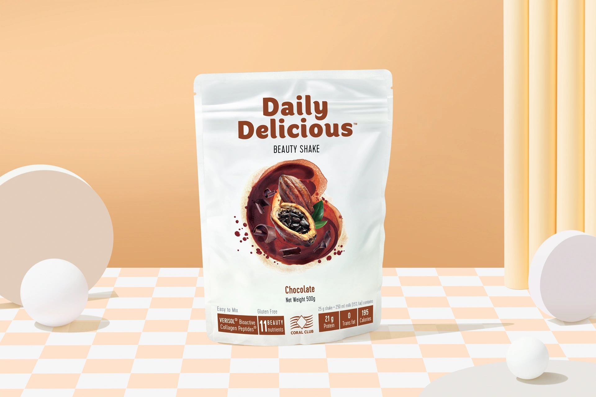 Daily Delicious Beauty Shake - cioccolato - immagine 3